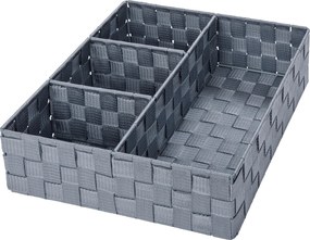 XXXLutz ORGANIZÉR sivá - Kúpeľňové doplnky - 004332015033