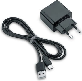 Matne čierna kovová LED stolová lampa (výška 36 cm) Maxi – Reality