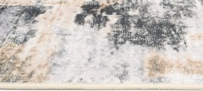 TA Koberec JZ-1113 FLANNEL PRINTED Sivý (flanelový) Obdĺžnikový Rozmer: 80x150 cm