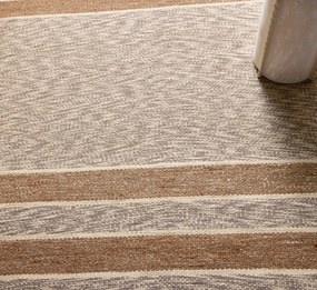 Diamond Carpets koberce Ručne viazaný kusový koberec Wild West DESP HL62 Natural Brown - 160x230 cm