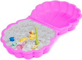 Paradiso | Pieskovisko / bazénik - Mušľa s krytom - ružová | 11640091