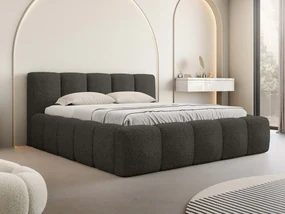 Čalúnená posteľ Ubipra Boucle, Rozmer postele: 160x200, Farby: Abriamo 08