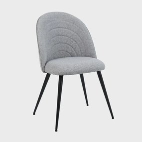 Jedálenská stolička LUDI sivá 738210