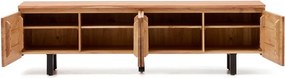 TV stolík z masívu akácie v prírodnej farbe 200x58x40 cm Uxue – Kave Home