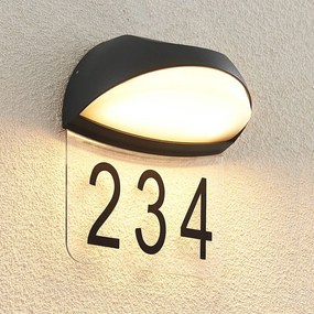 Lucande Loena LED osvetlenie čísla domu