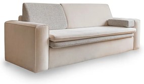 Béžová rozkladacia pohovka 237 cm Wilson – Miuform