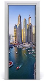 Fototapeta samolepiace na dvere Dubaj záliv 95x205 cm