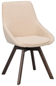 Béžové jedálenské stoličky v súprave 2 ks Alison – Rowico