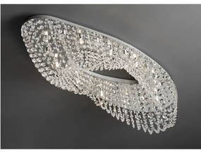 Krištáľ strop svietidlo LUXERA 69046 ELIPTHON 24*65
