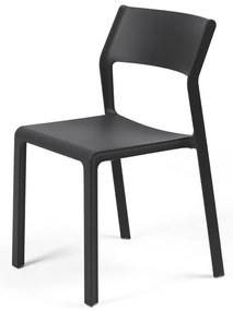 Stima Plastová stolička TRILL Vyberte odtieň ->: Antracite - Čierná