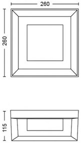 Philips 17438/30/P7 - LED RGB Vonkajšie svietidlo Hue ECONIC LED/15W/230V IP44