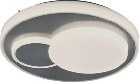 XXXLutz STROPNÉ LED SVIETIDLO, 38/5 cm Xora - Interiérové svietidlá - 004062003701