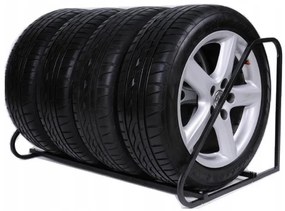TvojRegal Nástenný držiak na 4 pneumatiky 4 x 235 (D4P)