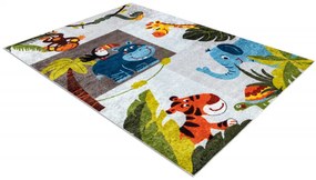 Dywany Łuszczów Detský kusový koberec Junior 51858.802 Animals - 80x150 cm