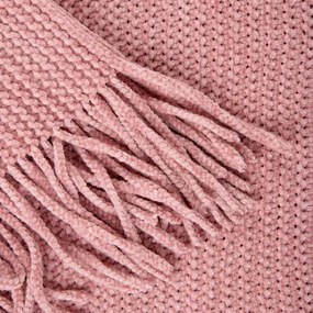 Deka CHENILLE ženilková, ružová 856032