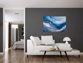 Obraz - Abstrakcia oceánu (90x60 cm)