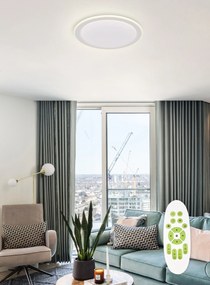 TOP LIGHT Svetlo nástenné-stropné Norman 50B RC, Biela