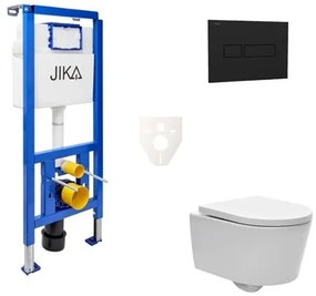 Závesný WC set do ľahkých stien / predstenová SAT Brevis SIKOJSW3