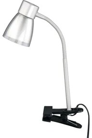 Stolová lampa Briloner titán 1x40W/E14 s klipom