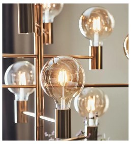 Závesné svietidlo v zlatej farbe Markslöjd Paris 10L