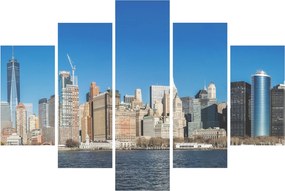 Obraz - Manhattan v New Yorku (150x105 cm)