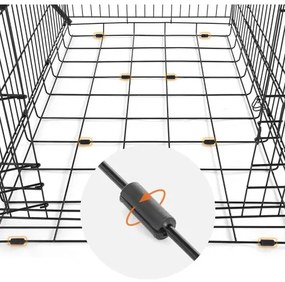 Prepravná klietka 91 x 58 x 64 cm FEANDREA PPD36H