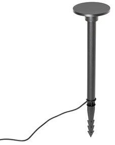 Moderný bodový reflektor s hrotom čierny vrátane LED IP54 - Skyf