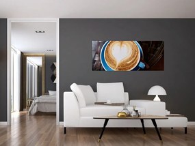 Obraz - Latte Art (120x50 cm)