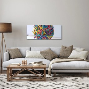 Obraz gumičiek (120x50 cm)