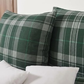 Flanelové obliečky Plaid Green EMI