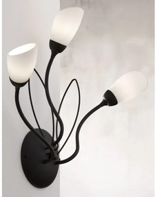 Jupiter 2059 - Nástenné svietidlo GLORIOSA 3xG9/14W/230V čierna