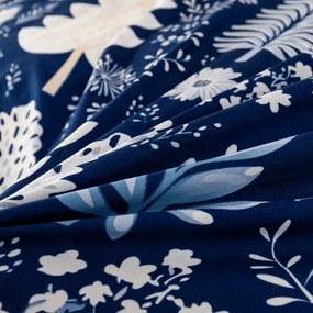 Obliečky z mikrovlákna INDIGO BLOOM modré Rozmer obliečky: 2 ks 70 x 90 cm | 200 x 220 cm