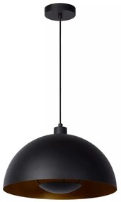 Lucide 45496/01/30 - Luster na lanku SIEMON 1xE27/40W/230V čierna