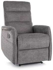 Elektrické polohovací křeslo Solon Brego s masáží tmavě šedé