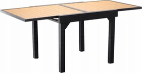 CH Záhradný hliníkový rozkladací stôl Alex 90/180