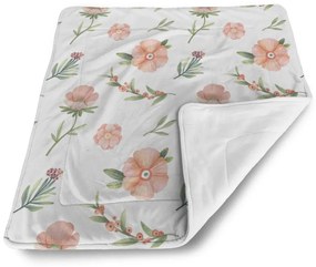 Sablio Deka pre bábätko Maľované kvety - 80x100 cm