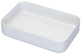 BATH DELUXE 06-052-18-01-00 - Umývadlo na dosku LJORDAL 52x34 cm oceľ/biela