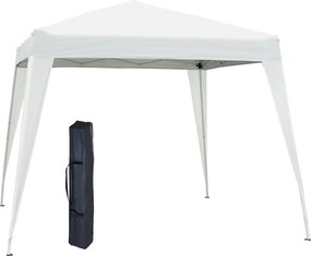 Skladací pavilón Outsunny 2,4x2,4m s UV ochranou, párty stan vrátane tašky na prenášanie | Aosom