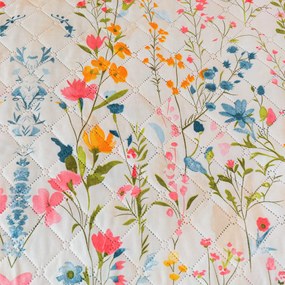 Prehoz na posteľ MILLEFLEUR, farebný Rozmer: 170 x 210 cm