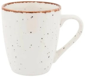 Altom Porcelánový hrnček Reactive Ivory, 380 ml