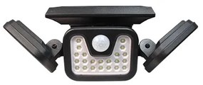 LED solárny reflektor so senzorom LED/15W/3,7V 2400 mAh IP54 4500K