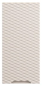 Závěsná koupelnová skříňka Ocean 35 cm dub olejovaný/béžová