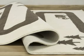 Koberec Karo 6065A 23 Medvede krémový / hnedý