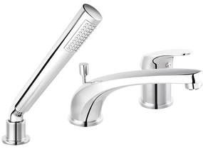 Vaňová batéria stojaca 3-otvorová Combo