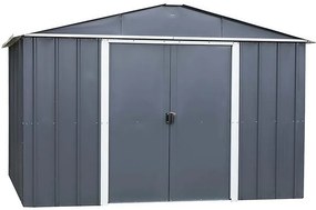 Kovový záhradný domček 67AEYZ 202x217 cm antracit