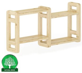 Polička borovica PK104-90x44x19 surová