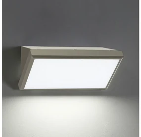Brilagi - LED Vonkajšie nástenné svietidlo TRIANGLE LED/20W/230V šedá IP65 BG1704