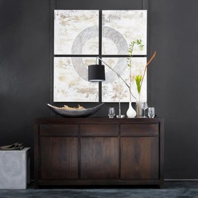 furniture-nabytek.cz - Drevená komoda z masívneho palisandru 140x45x90