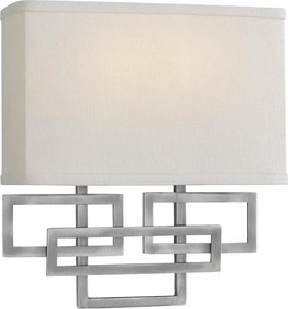 Hinkley HK-LANZA2-AN - Nástenné svietidlo LANZA 2xE14/40W/230V chróm
