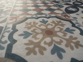 Beaulieu International Group, PVC podlaha - lino Livitex Retro 2793, na mieru, šíře 3m,4m, viacfarebná, filc, chodba / predsieň